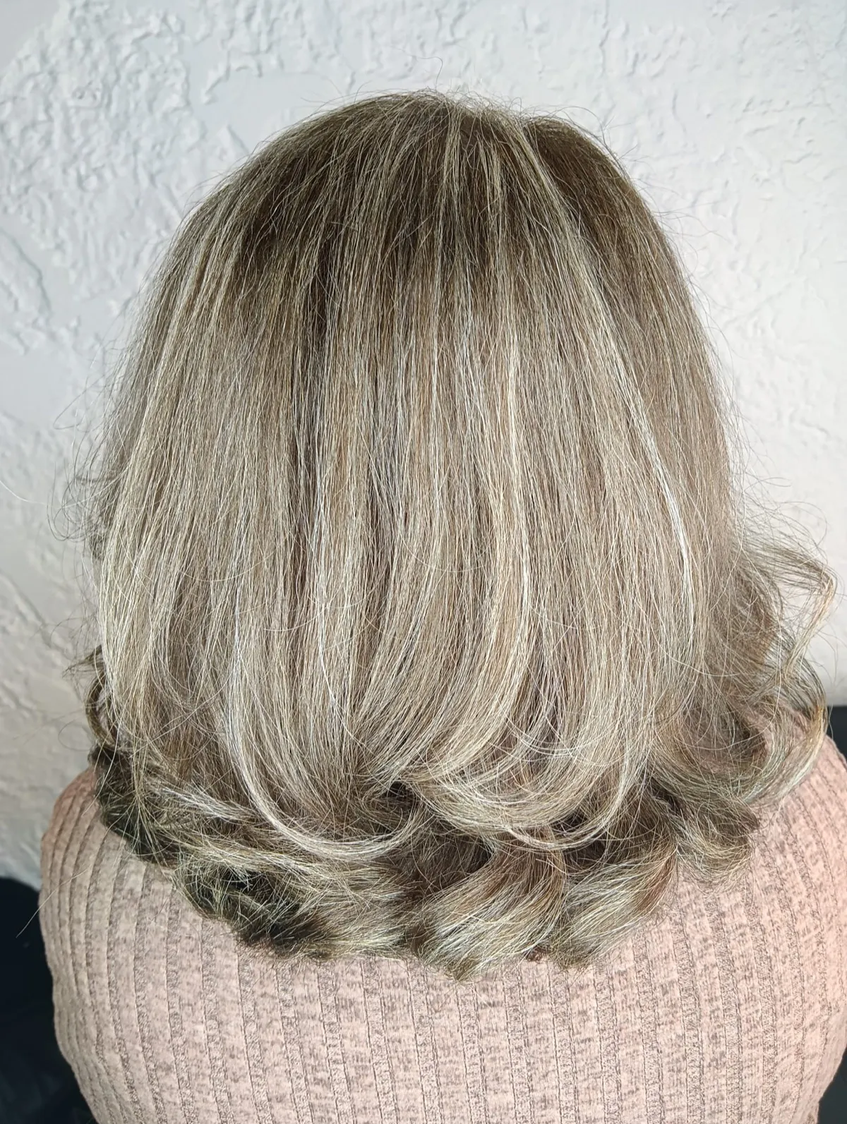 Après - Balayage blond lumineux