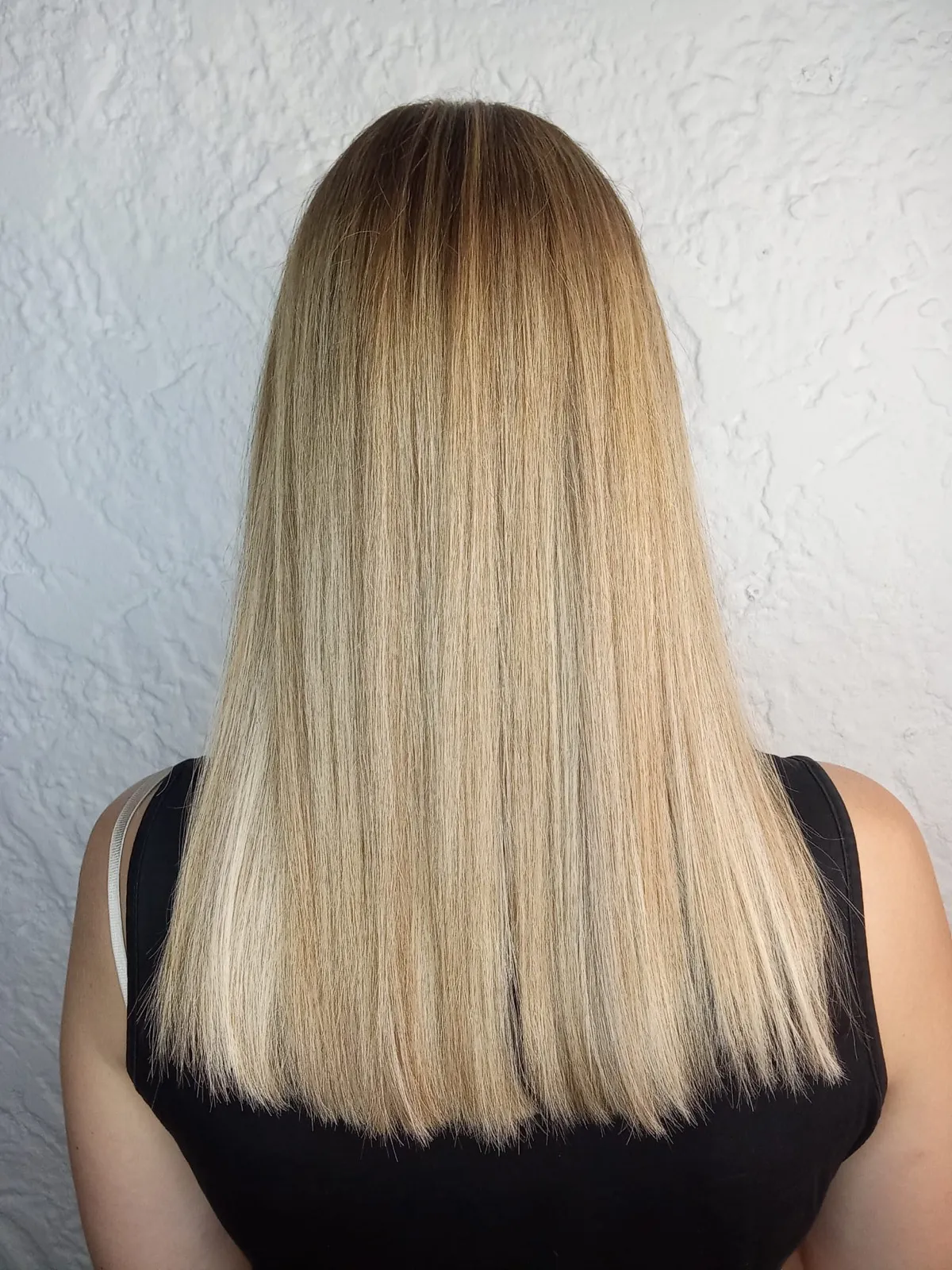 Après - Ombré blond