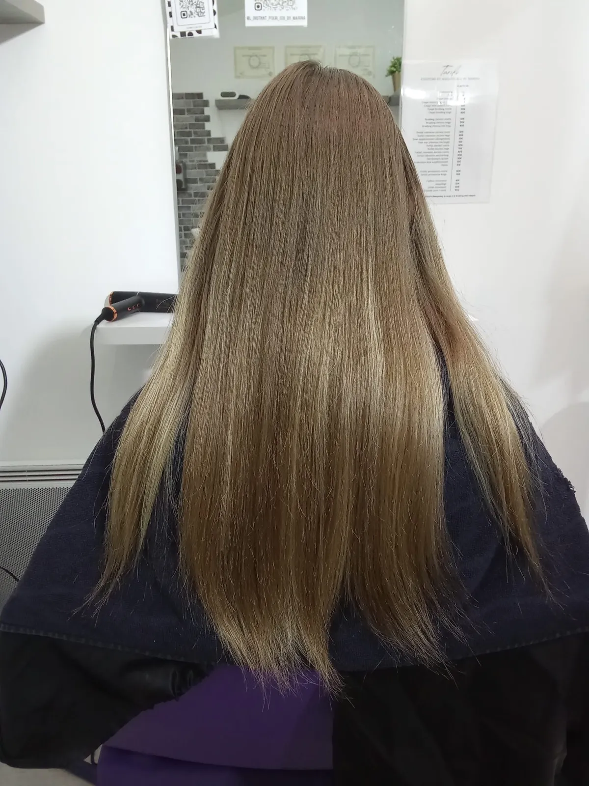 Avant - Ombré blond