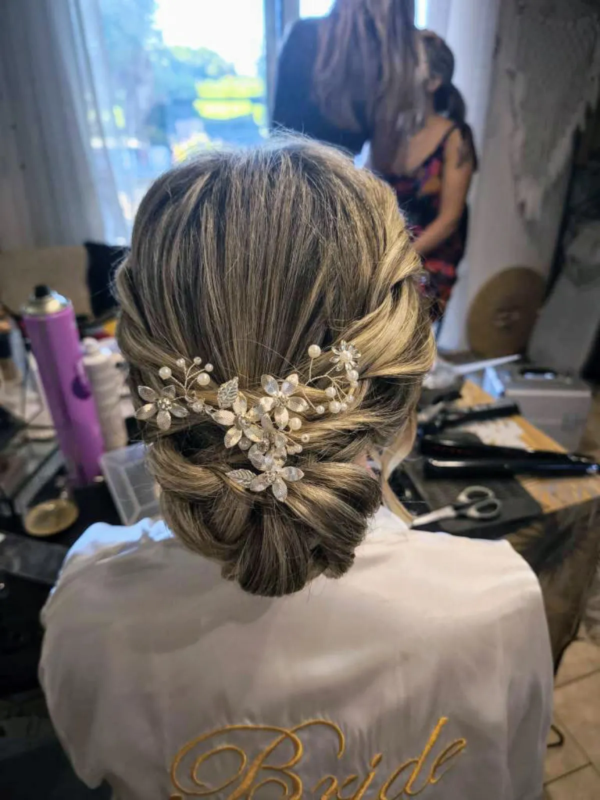 Coiffure et maquillage mariée